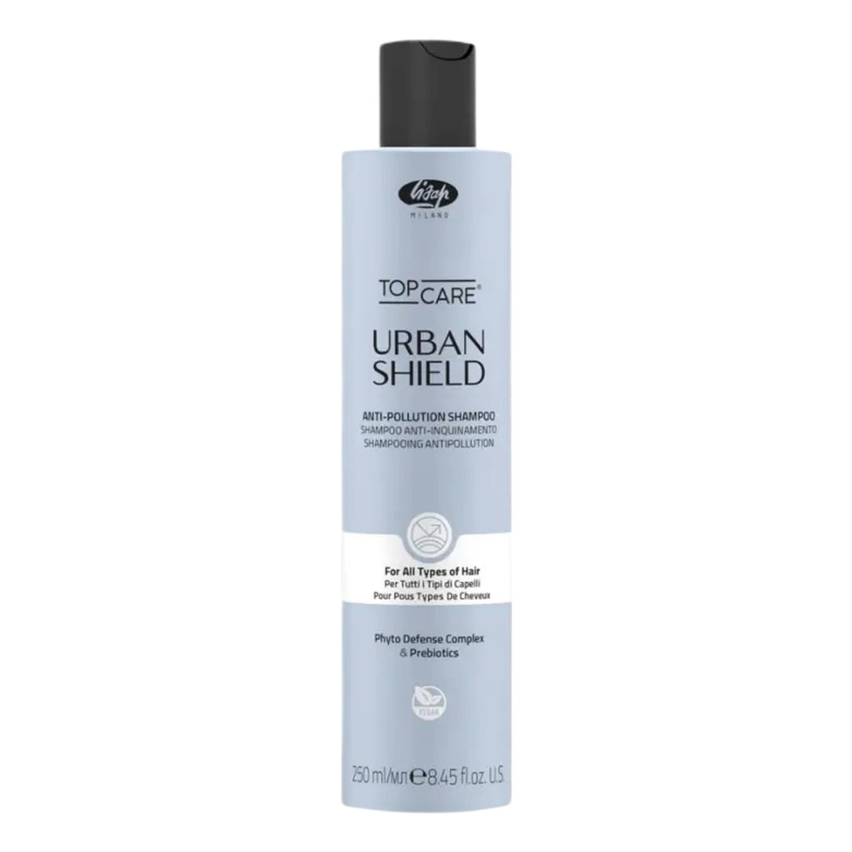 Lisap Top Care Urban Shield szampon oczyszczający do codziennego użytku 150ml