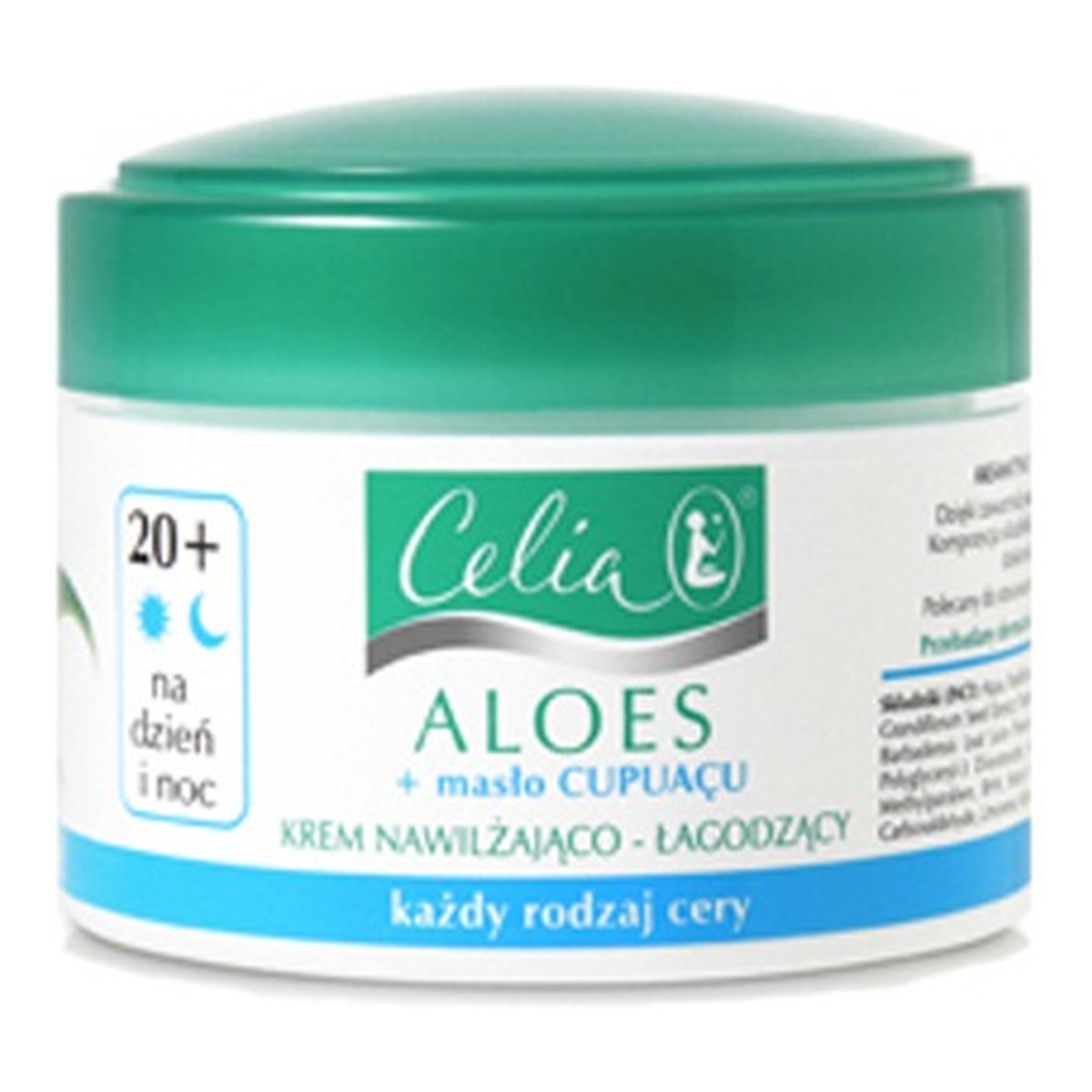 Celia Aloes Krem Nawilżająco - Łagodzący 50ml