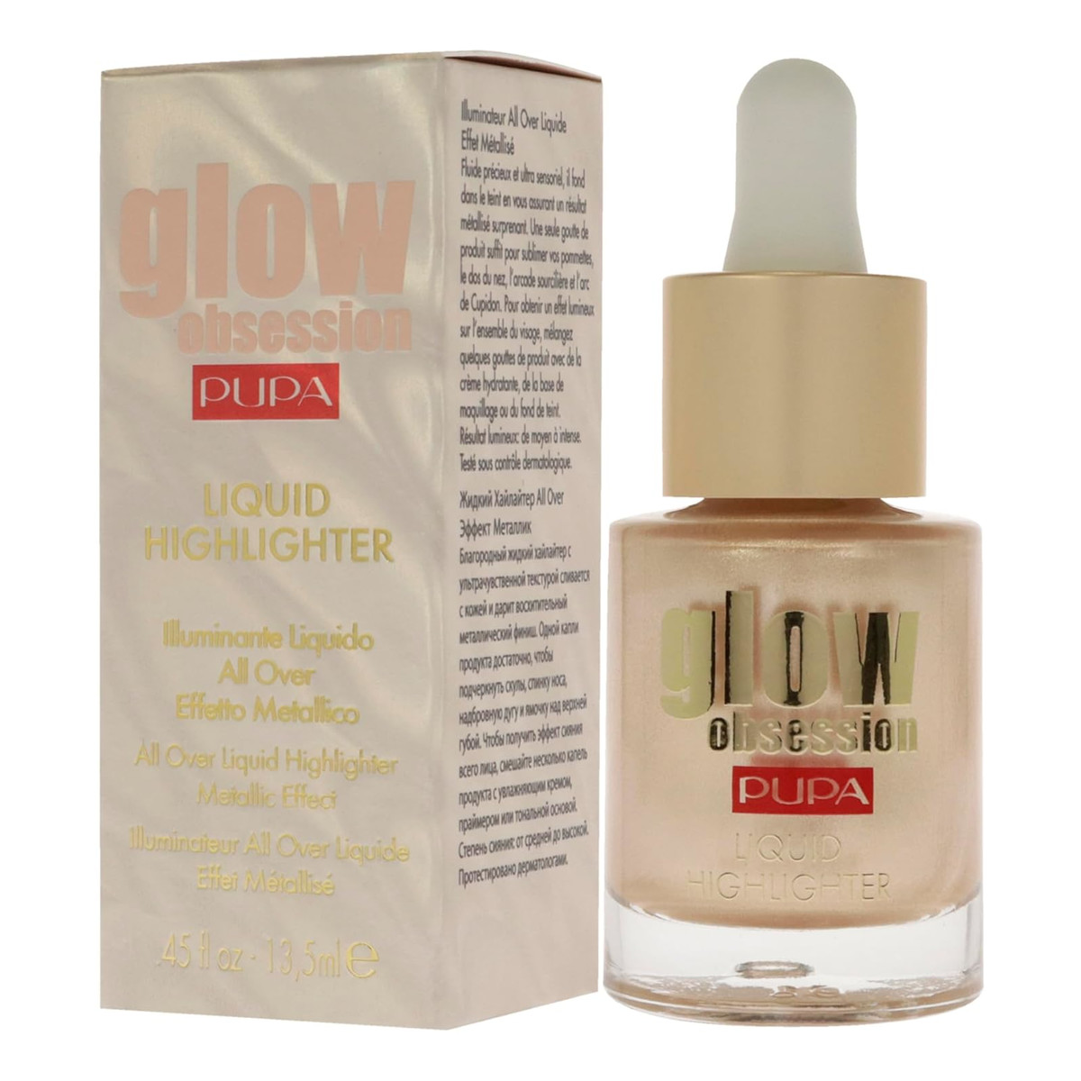 Pupa Milano Glow Obsession Rozświetlacz w Płynie 13.5ml