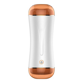 Vibrating masturbation cup podwójny masturbator