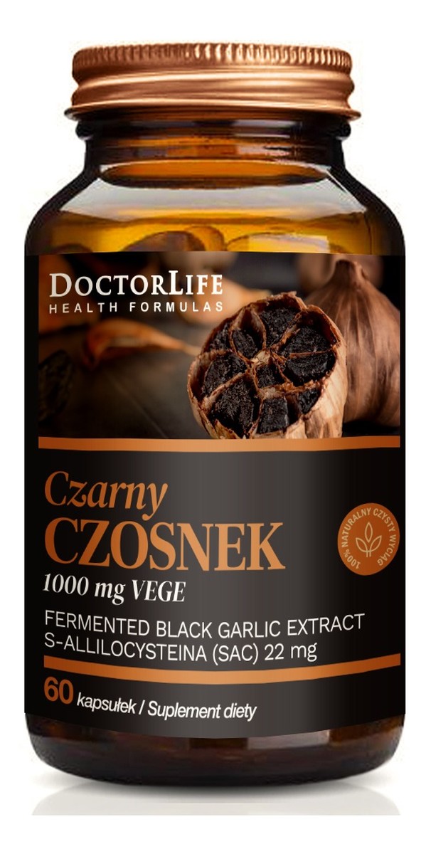 Czarny czosnek suplement diety 60 kapsułek