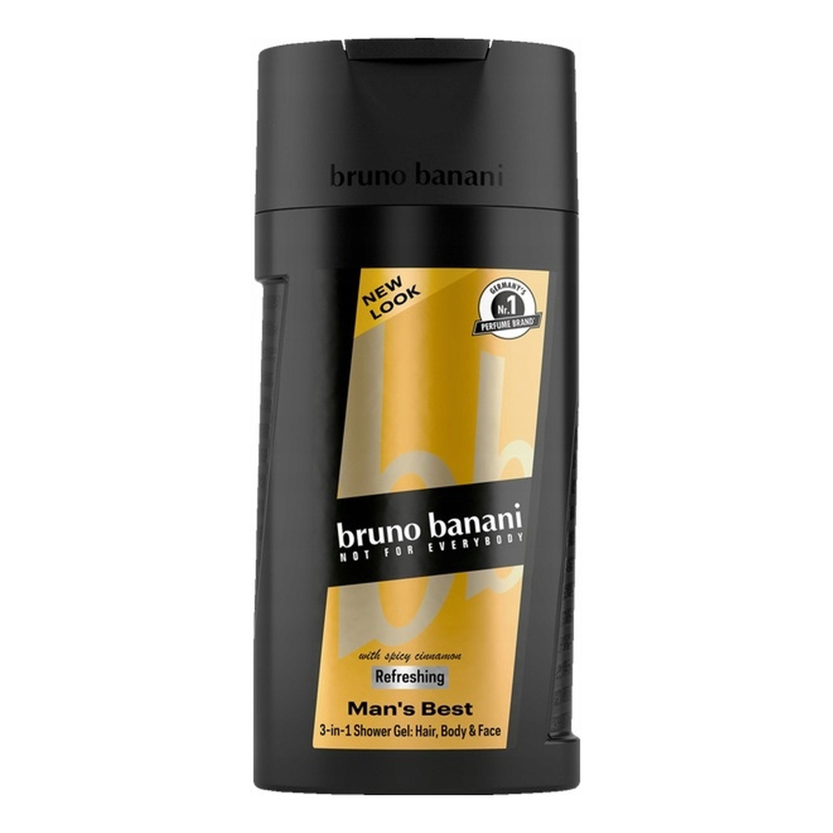 Coty BRUNO BANANI Żel pod prysznic 3w1 men`s best 250 ml 250ml