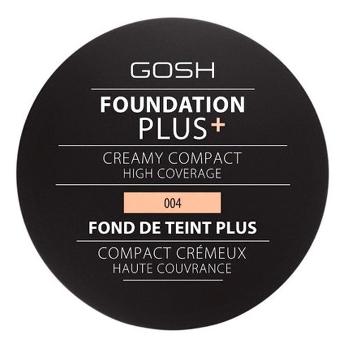 Gosh Foundation Plus Podkład w kompakcie Natural (004)