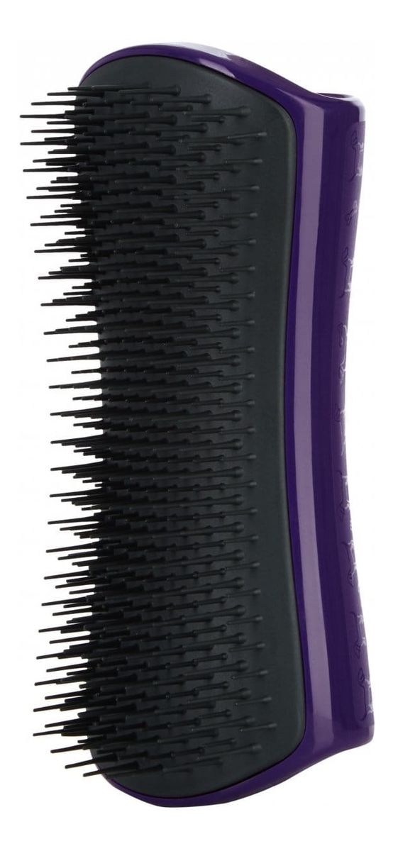 Large de-shedding dog grooming brush szczotka do wyczesywania podszerstka purple grey