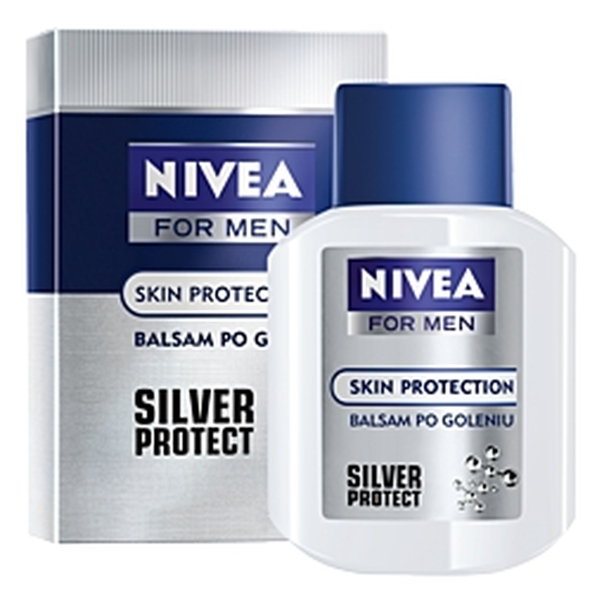Nivea For Men Balsam Po Goleniu Silver Protect 100ml