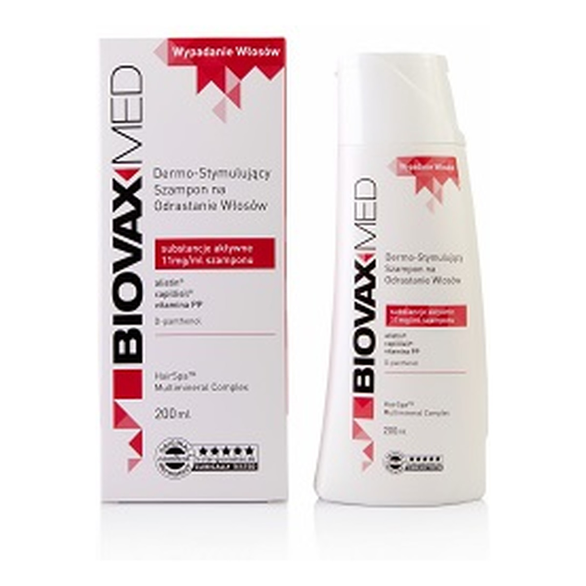 Biovax Med Dermo-Stymulujący Szampon na odrastanie włosów 200ml