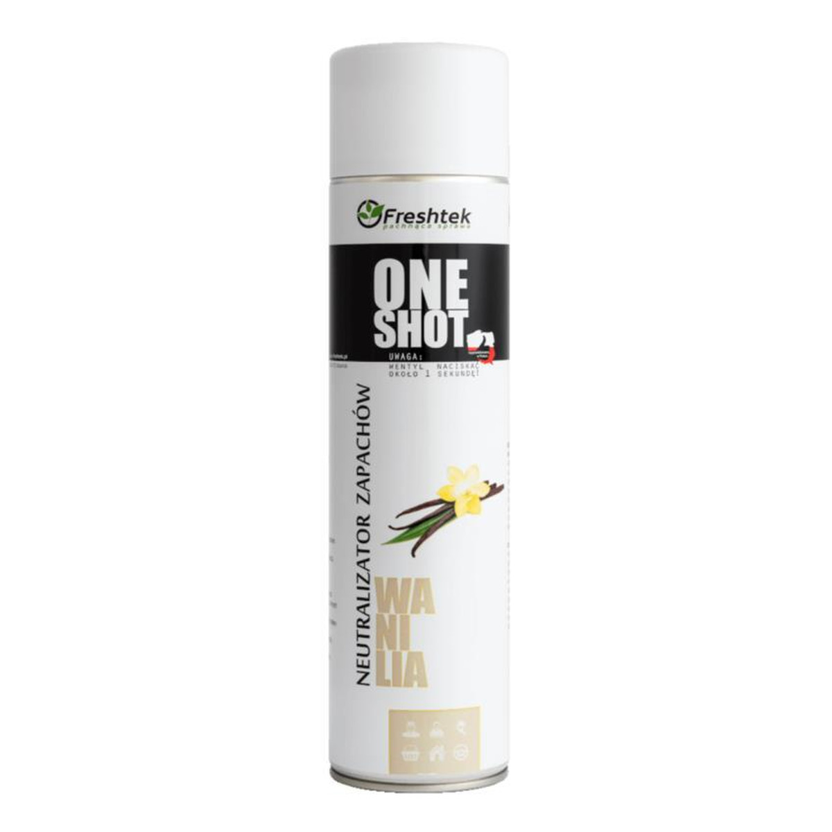 Freshtek One Shot Neutralizator zapachów Wanilia 600ml