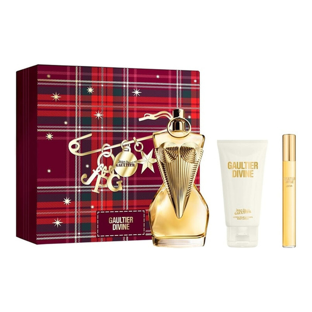 Jean Paul Gaultier Divine EDP spray 100ml + EDP spray 10ml + BODY BALM 75ml