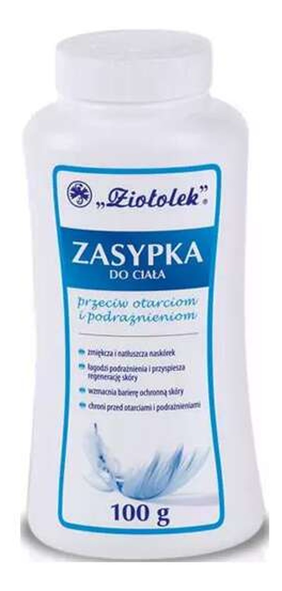 Zasypka do ciała przeciw otarciom i podrażnieniom