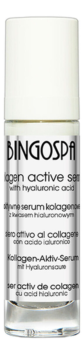 Aktywne serum kolagenowe z kwasem hialuronowym
