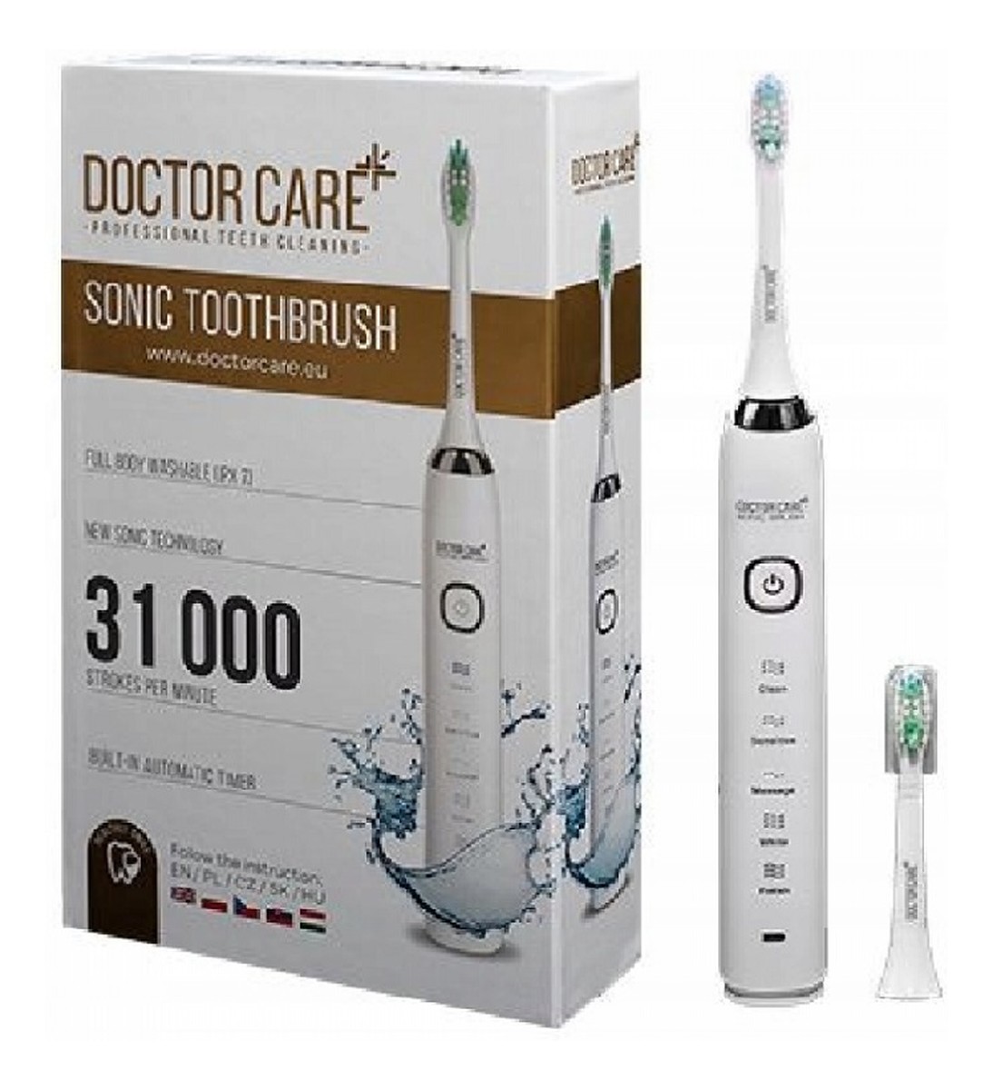 Sonic toothbrush szczoteczka soniczna do zębów white