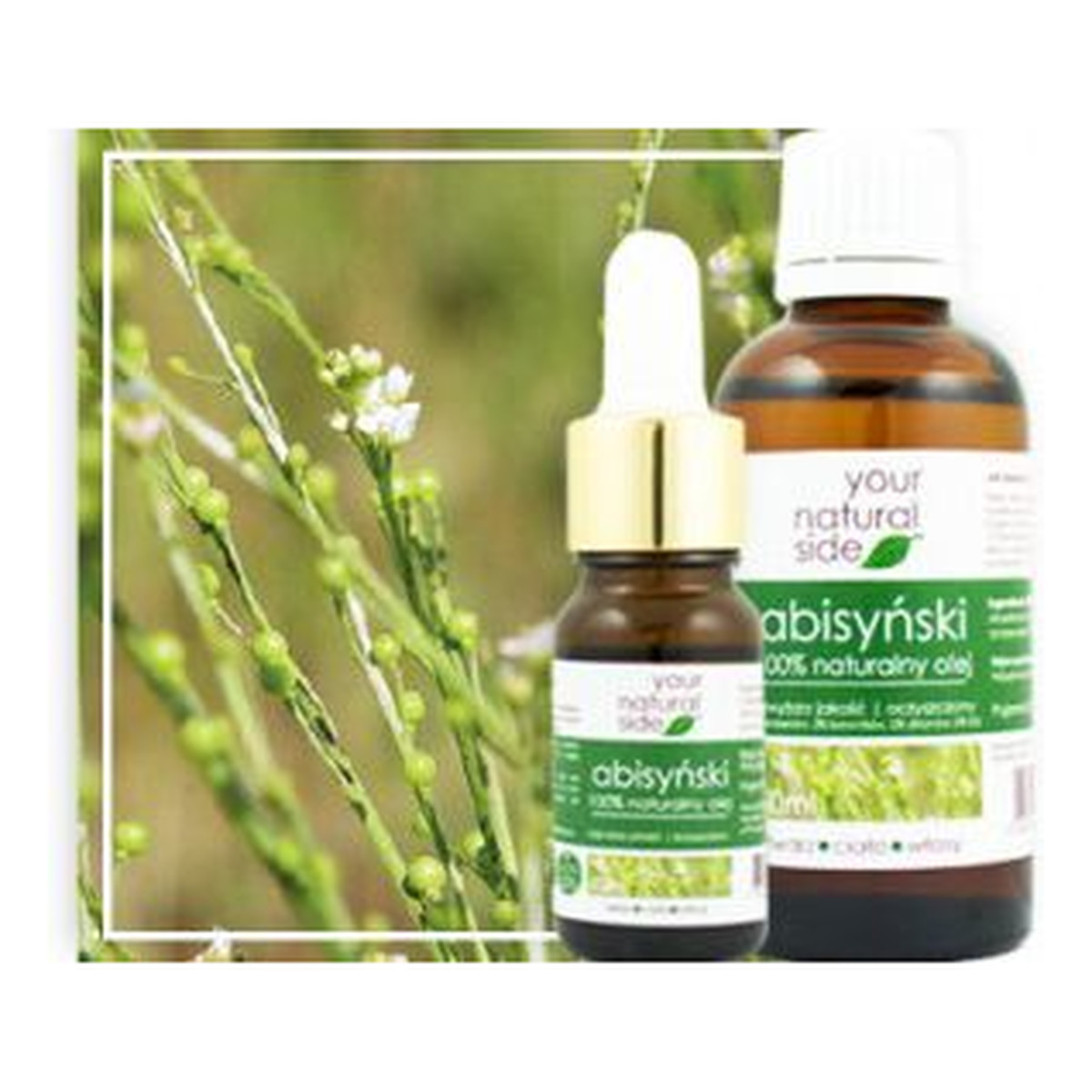Your Natural Side Naturalny 100% olej abisyński rafinowany 50ml