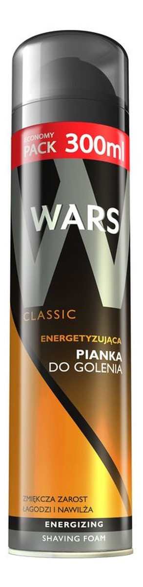 pianka do golenia energetyzująca