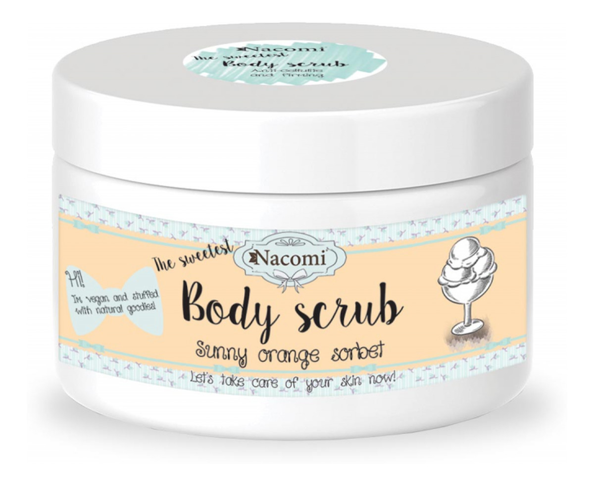 Peeling Cukrowy Do Ciała Pomarańczowy Sorbet