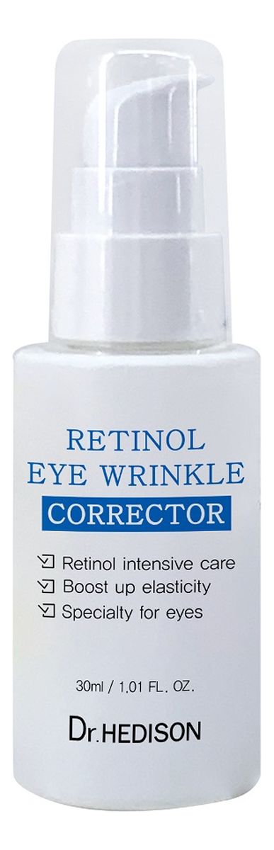 Retinol eye wrinkle corrector przeciwzmarszczkowe serum pod oczy z retinolem i peptydami