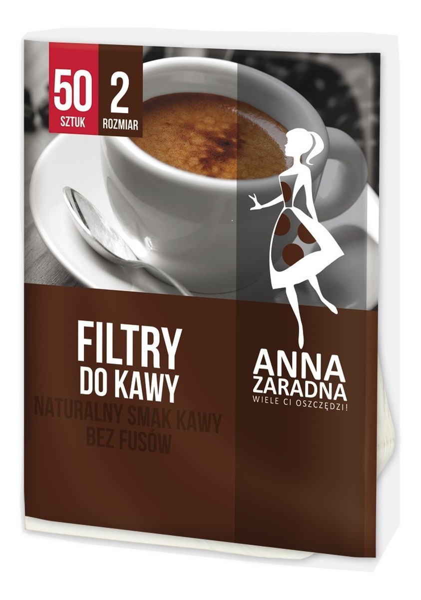Filtry do kawy rozmiar 2 - 50szt.