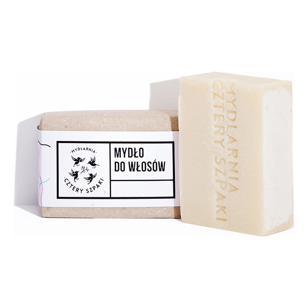 Mydlarnia Cztery Szpaki Mydło Do Włosów Z Olejem Rycynowym Naturalne 110g