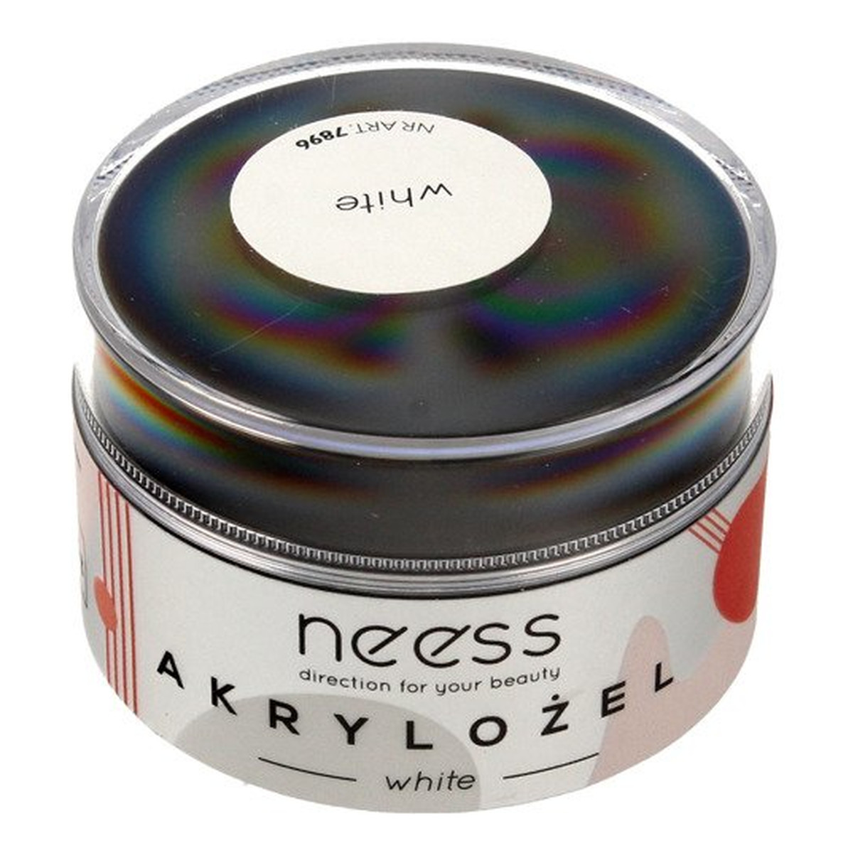 Neess Akrylożel do paznokci White (7896) 15g