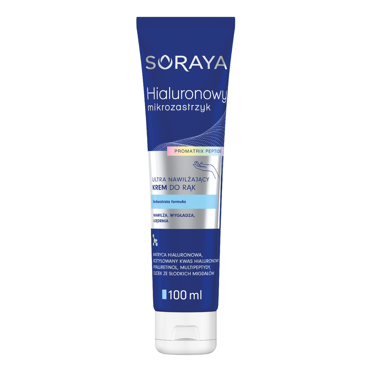 Soraya Hialuronowy Mikrozastrzyk Pro Matrix Ultra nawilżający krem do rąk 100ml