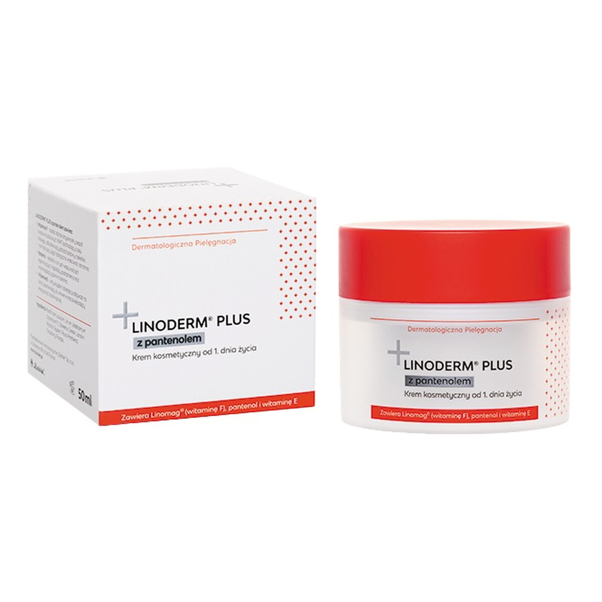 Ziołolek Linoderm plus z pantenolem Krem kosmetyczny 50ml