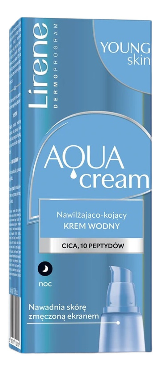nawilżająco-kojący krem wodny