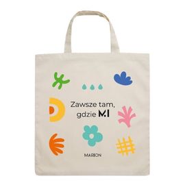 Torba z krótkimi uszami z logo marion gdz0336