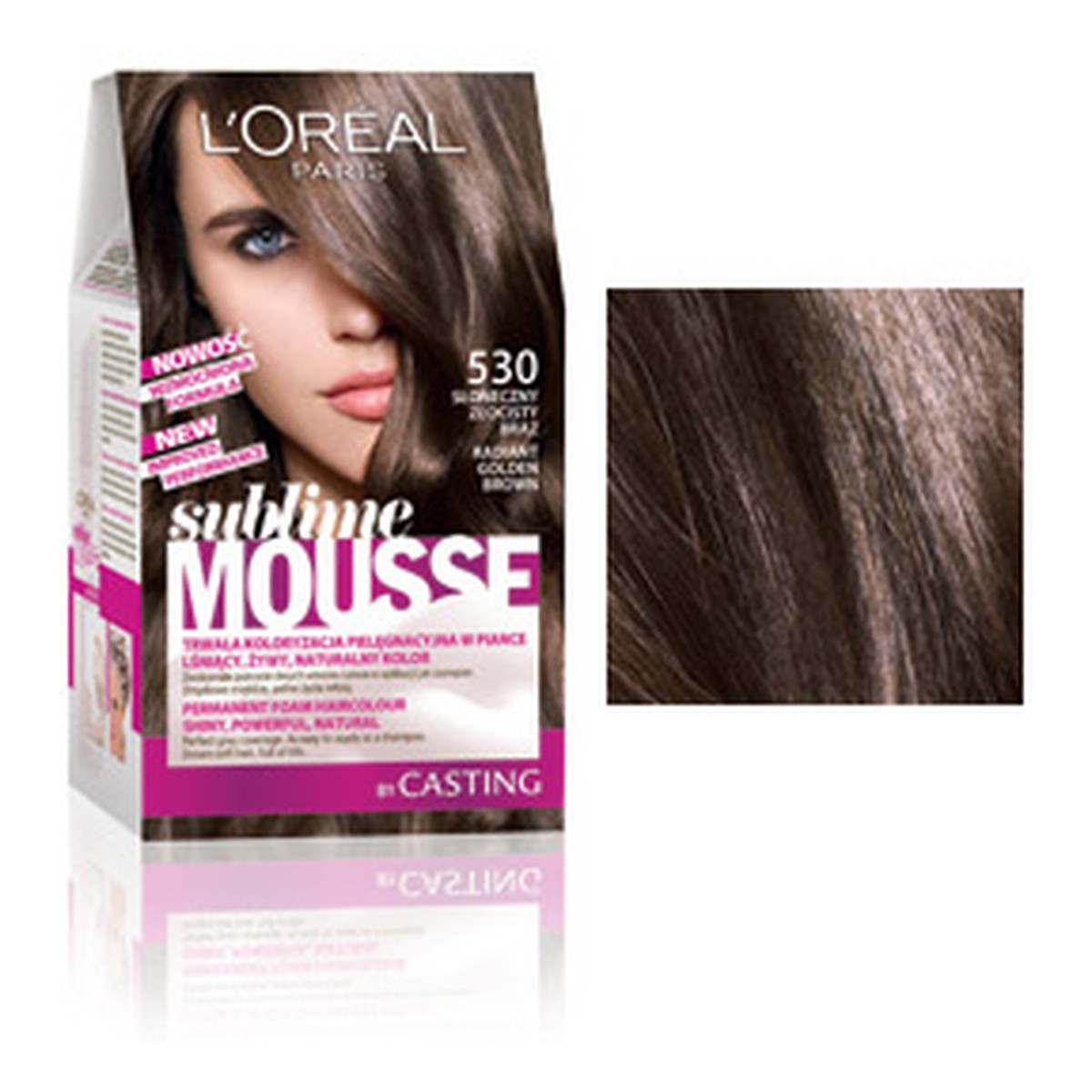 L'Oreal Paris Sublime Mousse Pianka Koloryzująca do Włosów Sublime Mousse 4ml