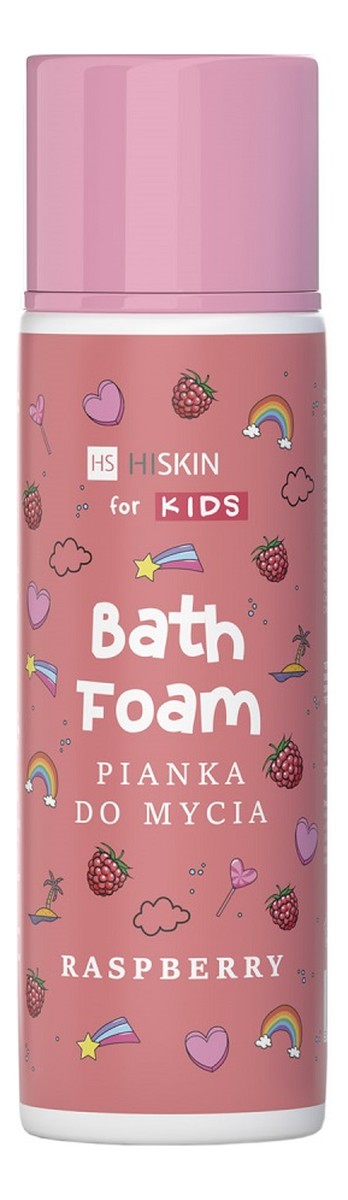 Kids bath foam pianka do mycia różowa