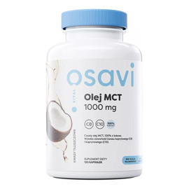 Osavi_vital olej mct 1000mg suplement diety wspomagający układ trwienny 120kaps.