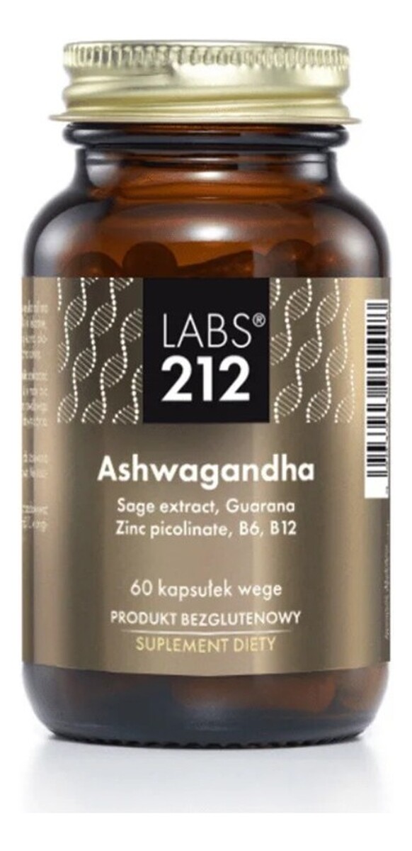 Ashwagandha suplement diety 60 wege kapsułek