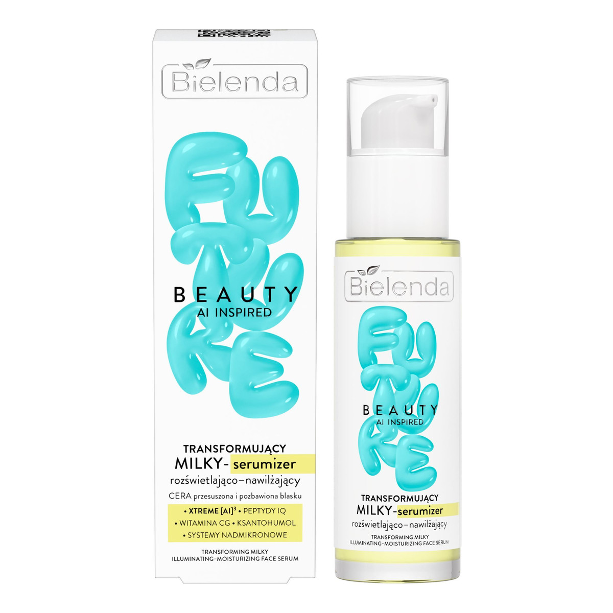 Bielenda Future Beauty Transformujacy Rozświetlająco Nawilżający Milky - Serumizer 30ml