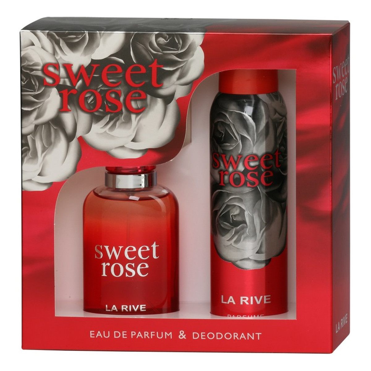 La Rive Sweet Rose Zestaw upominkowy (woda perfumowana 100ml + dezodorant 150ml)