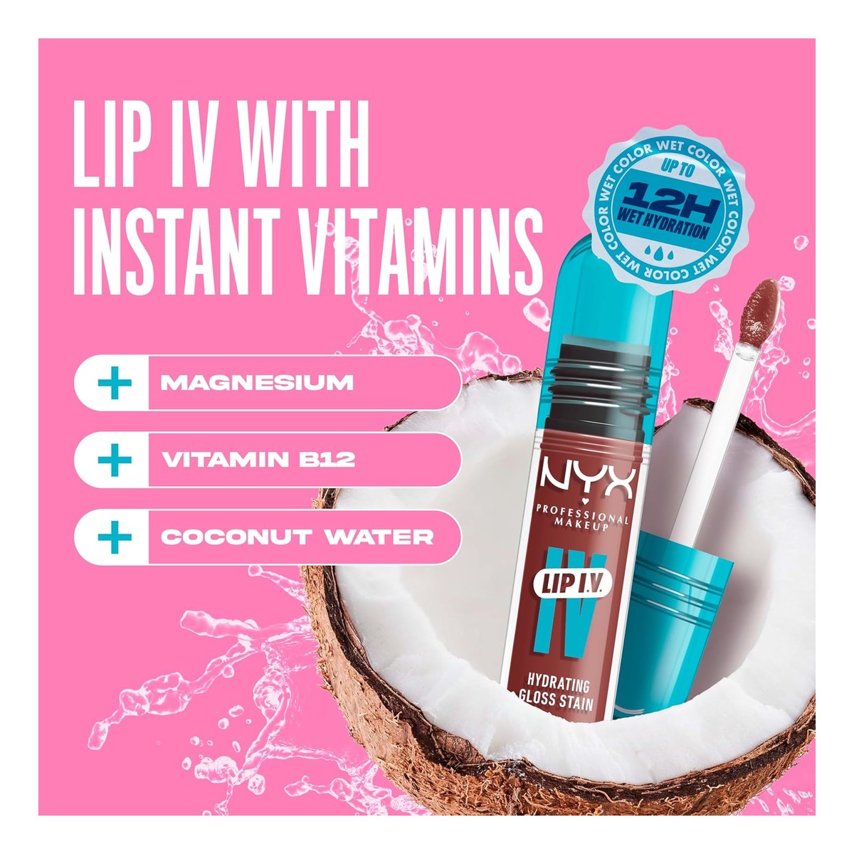 NYX Professional MakeUp Lip IV Nawilżająco pigmentujący błyszczyk do ust 5ml