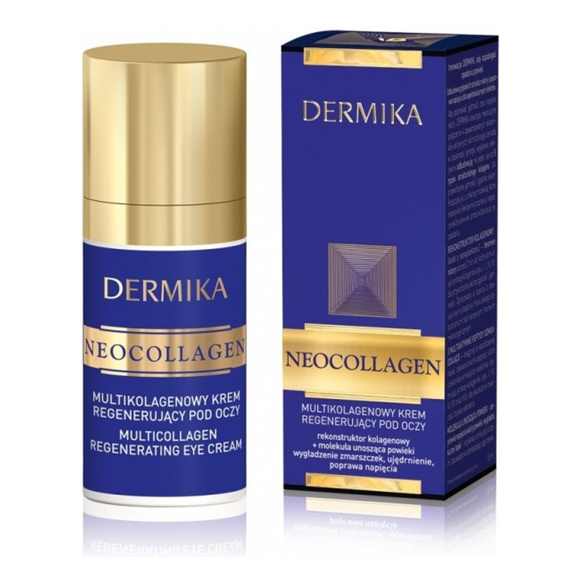 Dermika Neocollagen Multikolagenowy Krem Regenerujący Pod Oczy 15ml
