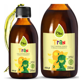 Tran o smaku cytrynowym z EPA i DHA