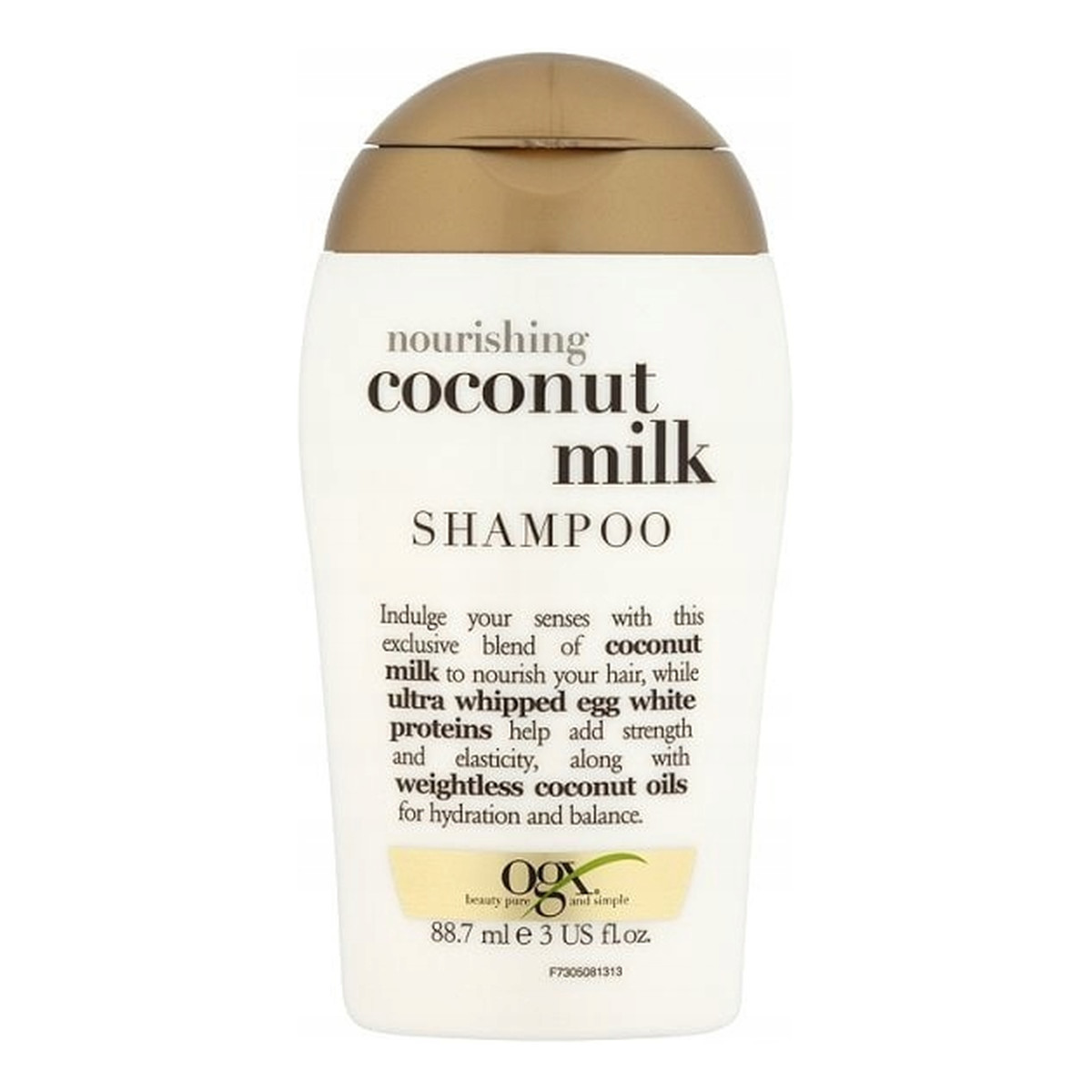 OGX Nourishing + coconut milk shampoo nawilżający szampon z mleczkiem kokosowym 88.