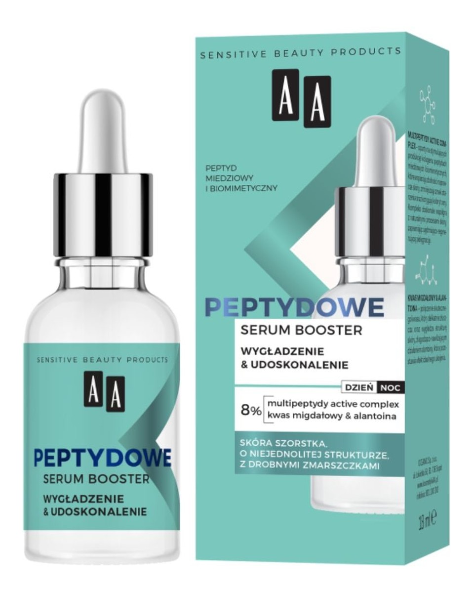 Peptydowe serum booster wygładzenie i udoskonalenie