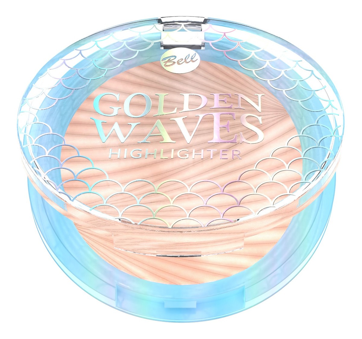 Golden Waves Highlighter Puder rozświetlający I Want To Be Mermaid