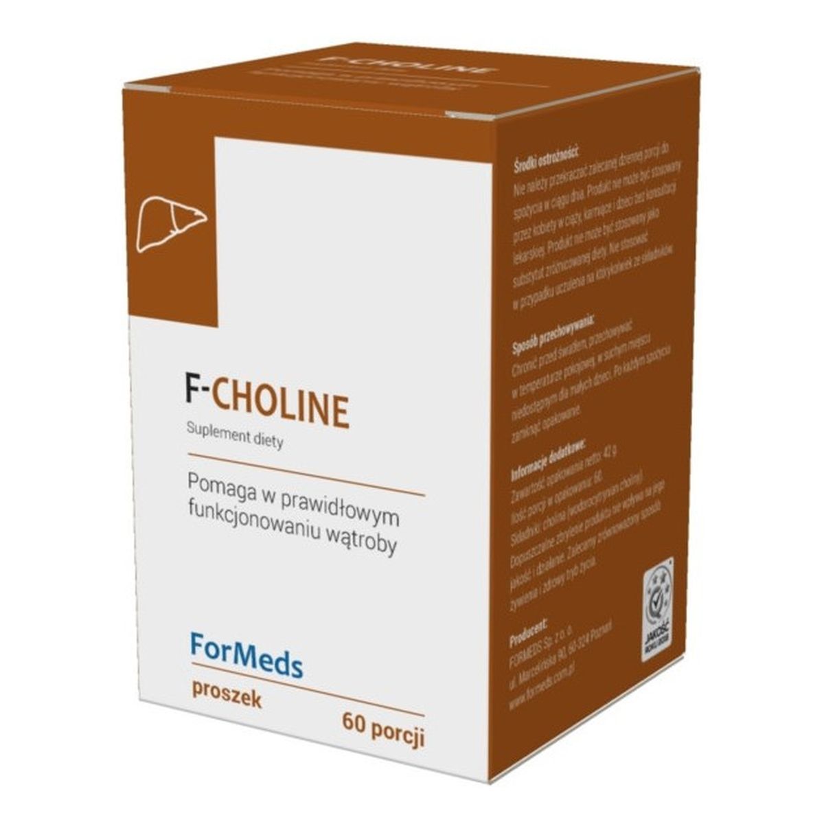 Formeds F-choline suplement diety w proszku 42g