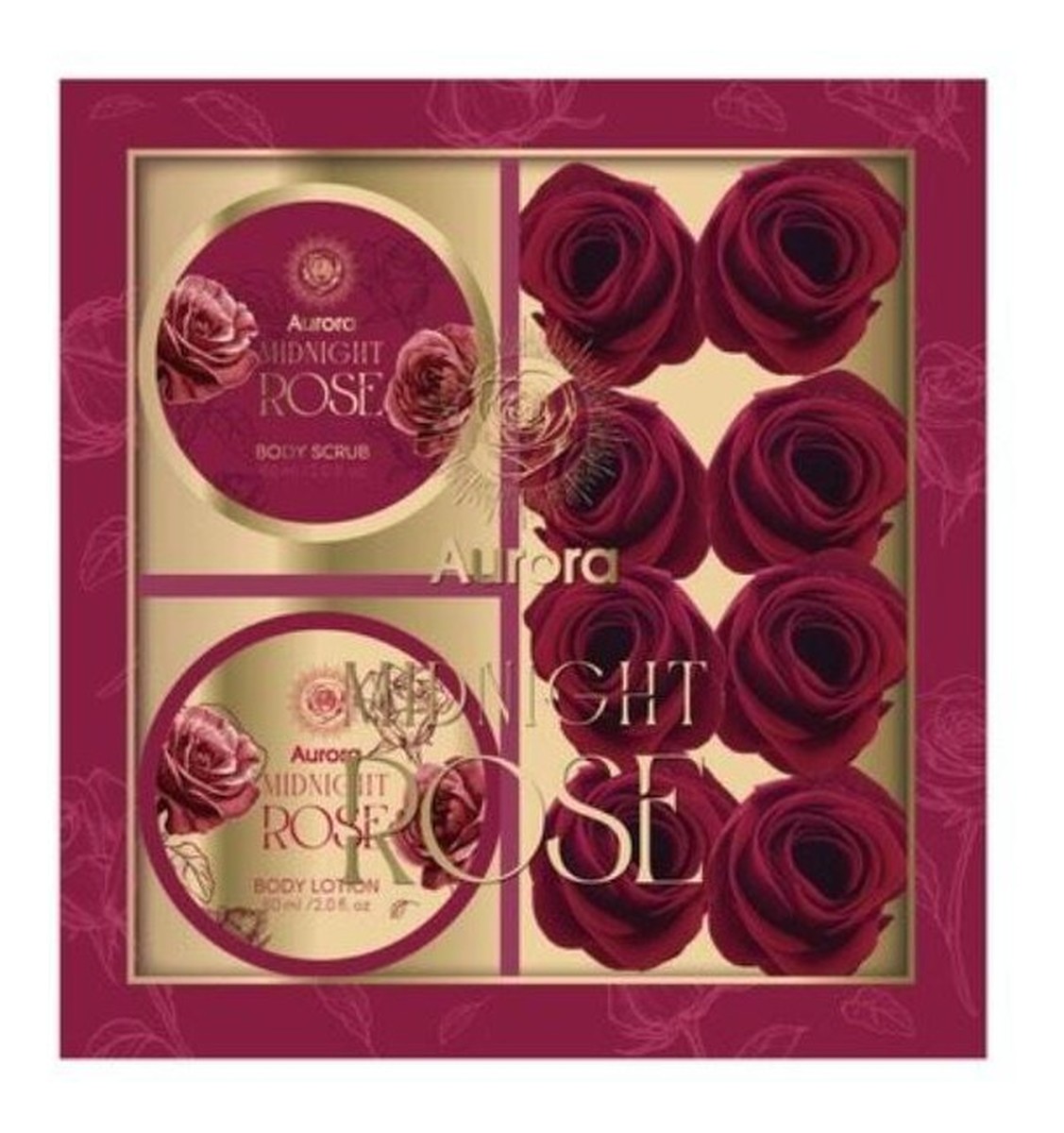 Zestaw prezentowy Midnight Rose