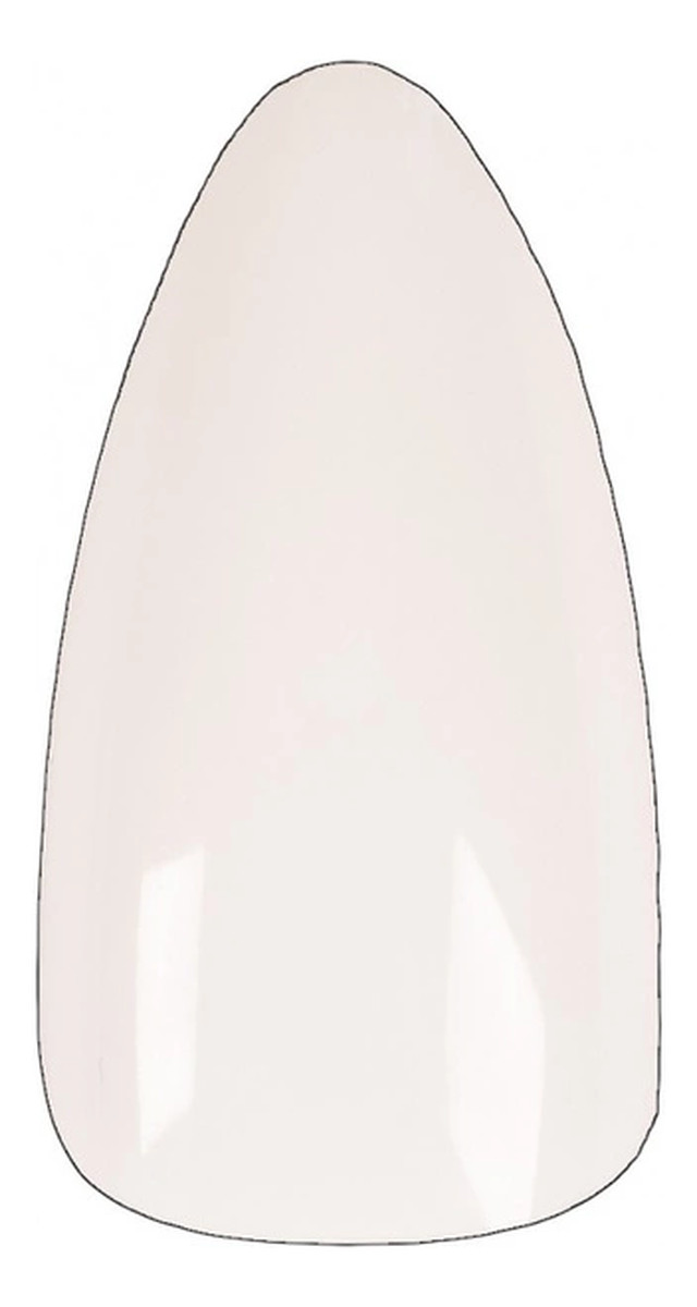 Sztuczne paznokcie Long Almond Plain