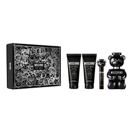 zestaw woda perfumowana spray 100ml + żel pod prysznic 100ml + balsam po goleniu 100ml + woda perfumowana spray 10ml