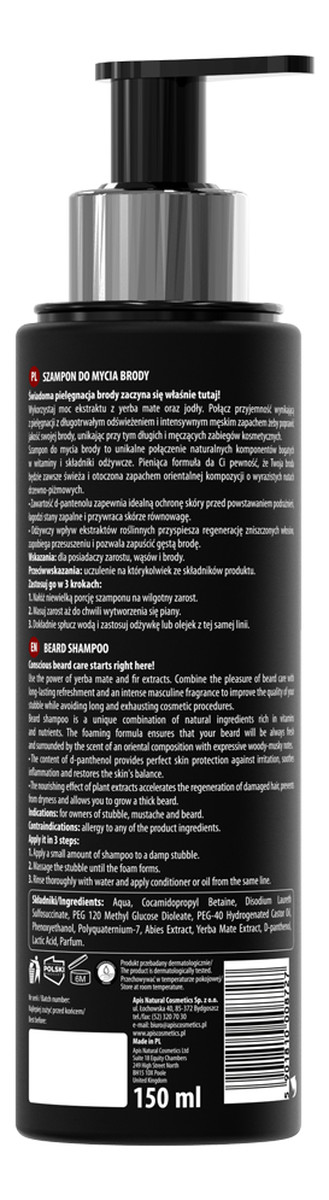 Szampon do mycia brody