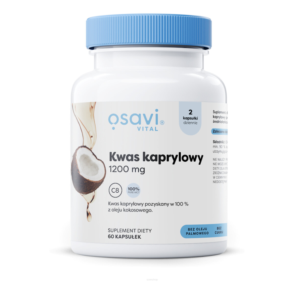 Osavi Kwas kaprylowy suplement diety 1200mg