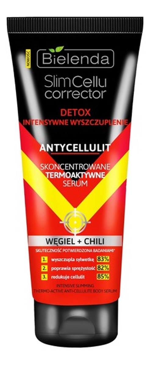 Detox Skoncentrowane Termoaktywne Serum Węgiel+Chili