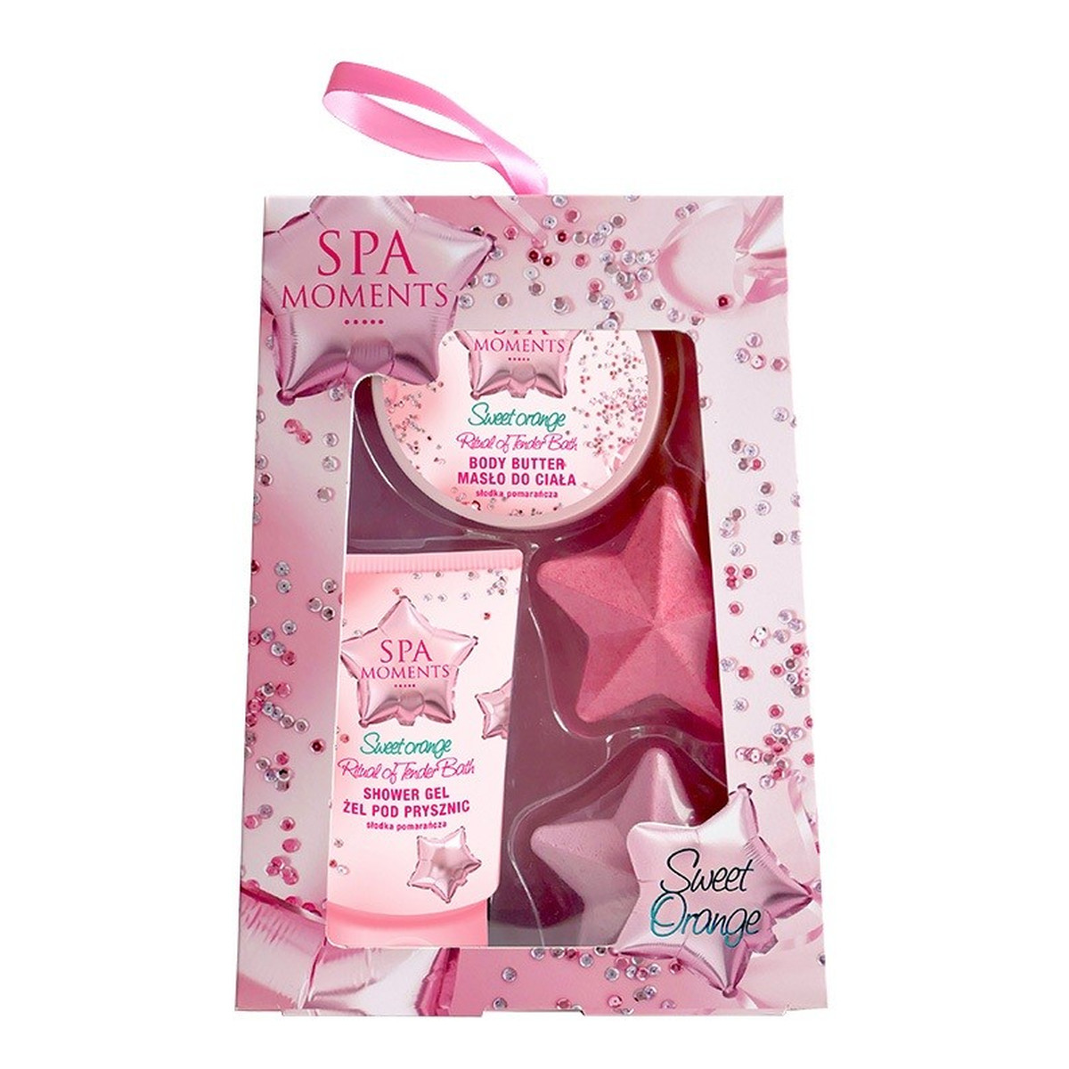 Chlapu Chlap SPA MOMENTS Zestaw kosmetyków do ciała sweet orange