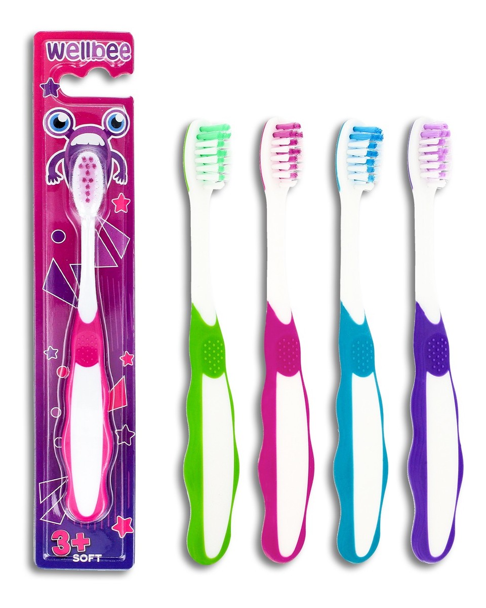 Szczoteczka dla dzieci (3+) Soft - mix kolorow