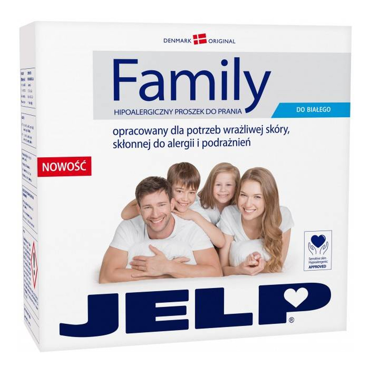 Jelp Family Hipoalergiczny proszek do prania do białego 2kg