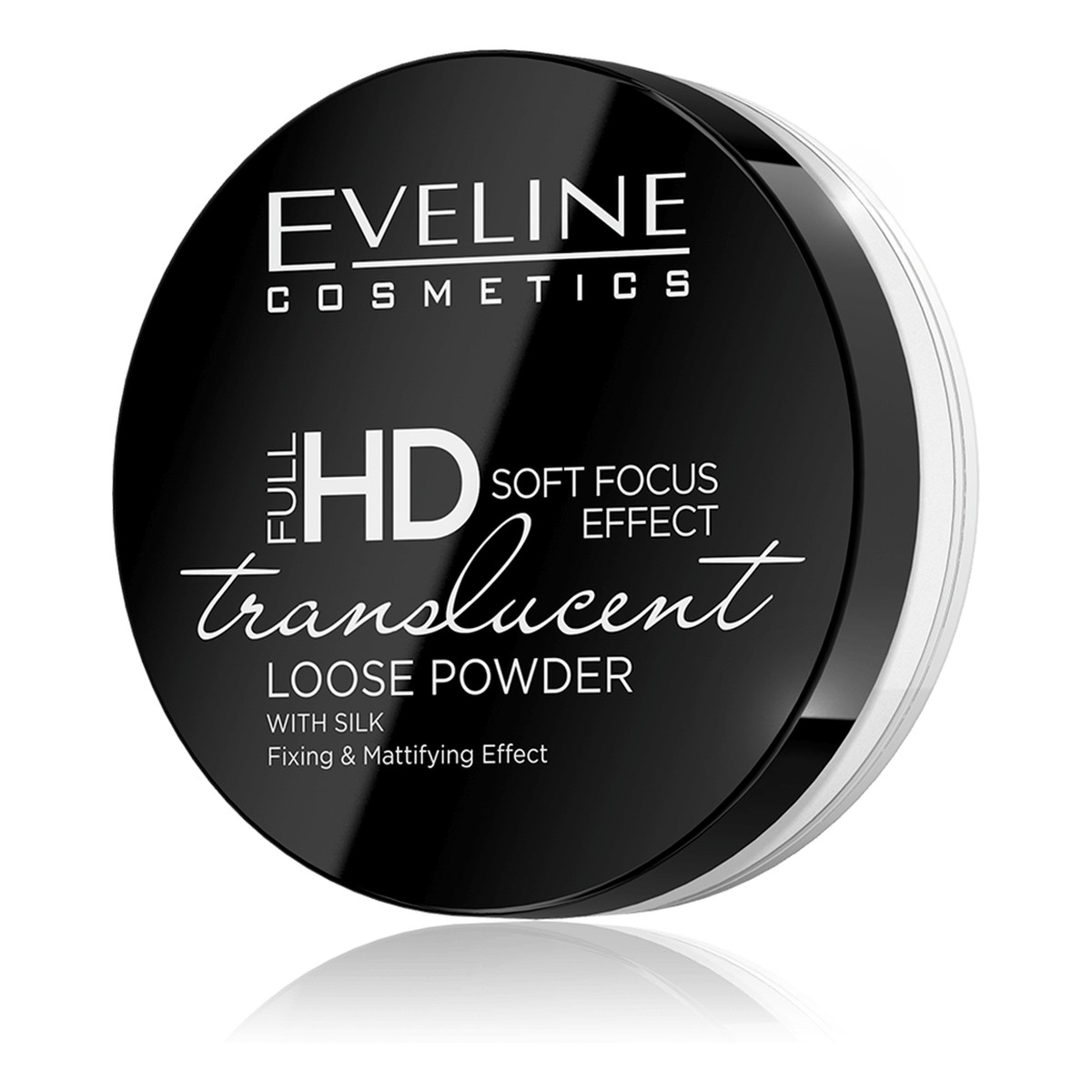 Eveline Full HD utrwalający & matujący puder sypki z jedwabiem 6g