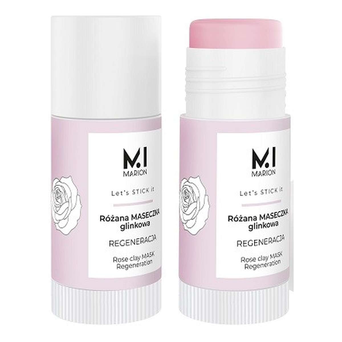 Marion Maseczka w sztyfcie glinkowa różana 25g